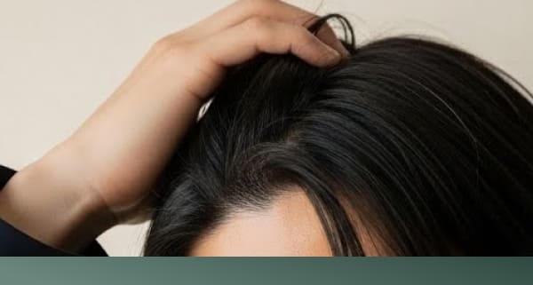 髪ボリューム、頭皮ケア
