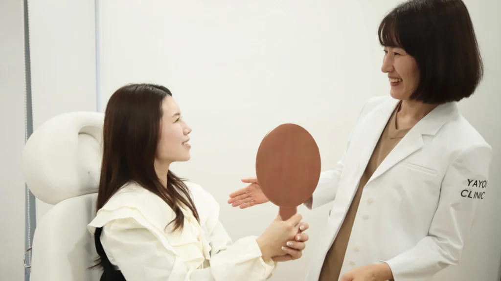 Acne scar treatment at a cosmetic dermatologist in Hiroshima! Type-specific treatments and frequently asked questions.