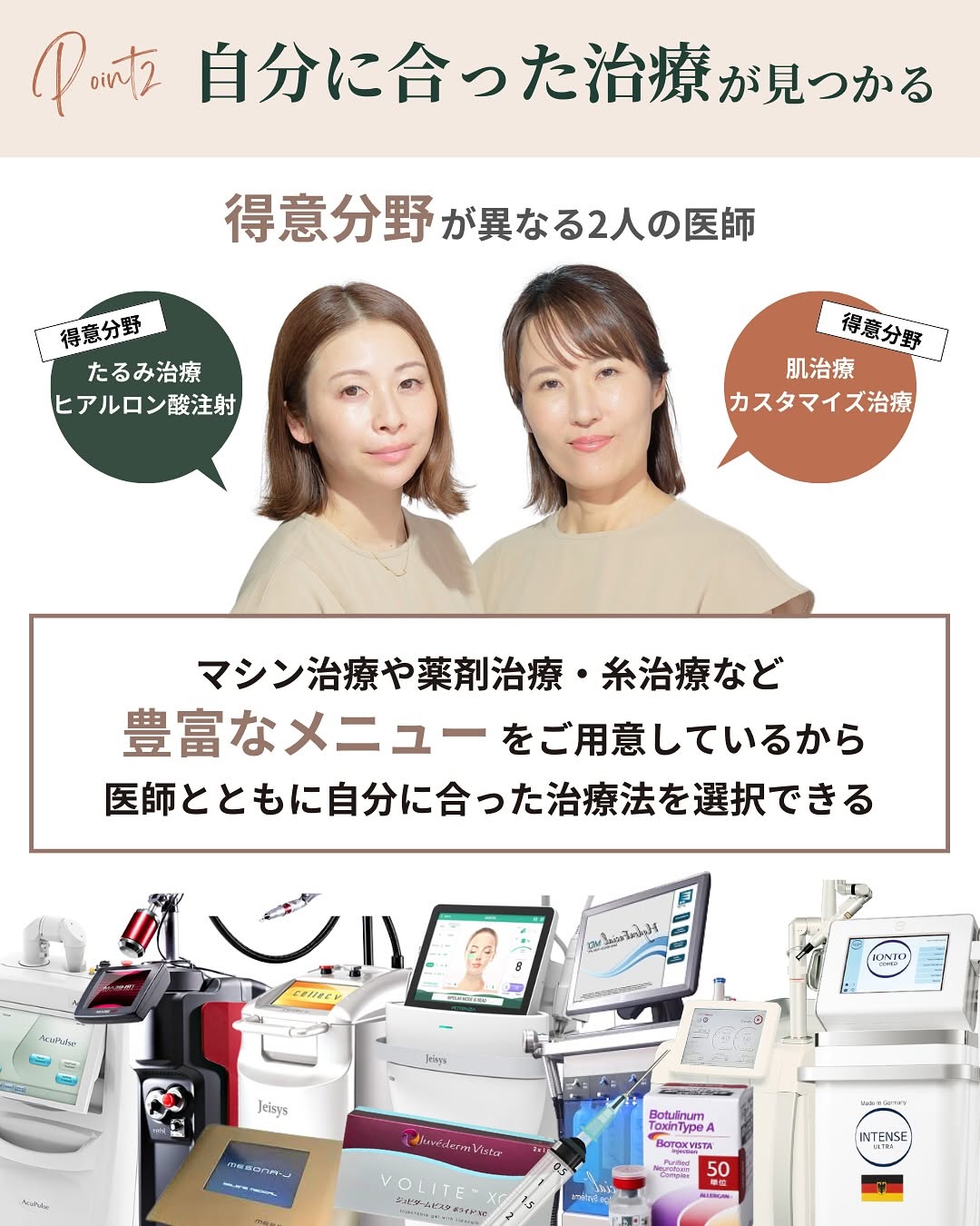 美容医療　適切な治療方法